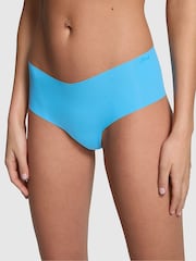 Victoria's Secret PINK Castaway Blue Rib Cheeky Knickers - Image 1 of 1