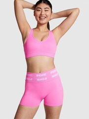 Victoria's Secret PINK Lola Pink Seamless Logo Short - Image 1 of 3