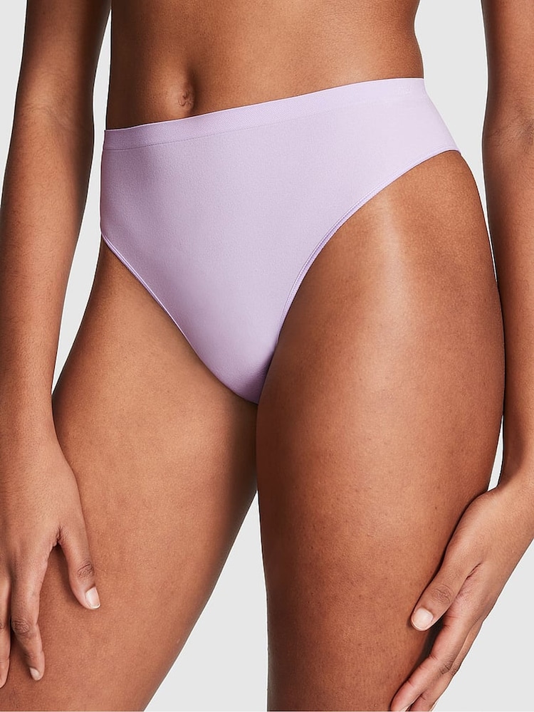Victoria's Secret PINK Purple Pastel Lilac Brazilian Knickers - Image 1 of 3 Victoria's Secret PINK Purple Pastel Lilac Brazilian Knickers - Image 1 of 3