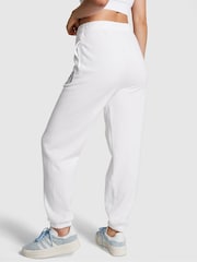 Victoria's Secret PINK Optic White Fleece Joggers - Image 2 of 4