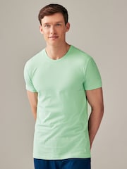 Polo Ralph Lauren Slim Crewneck 100% Cotton T-Shirts 3 Pack - Image 5 of 10