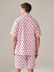 Polo Ralph Lauren All Over Pony Print Pyjama Shorts Set - Image 2 of 7