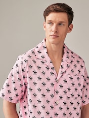 Polo Ralph Lauren All Over Pony Print Pyjama Shorts Set - Image 3 of 7