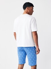 Polo Ralph Lauren Allover Pony Cotton Jersey Sleep Shorts - Image 2 of 4