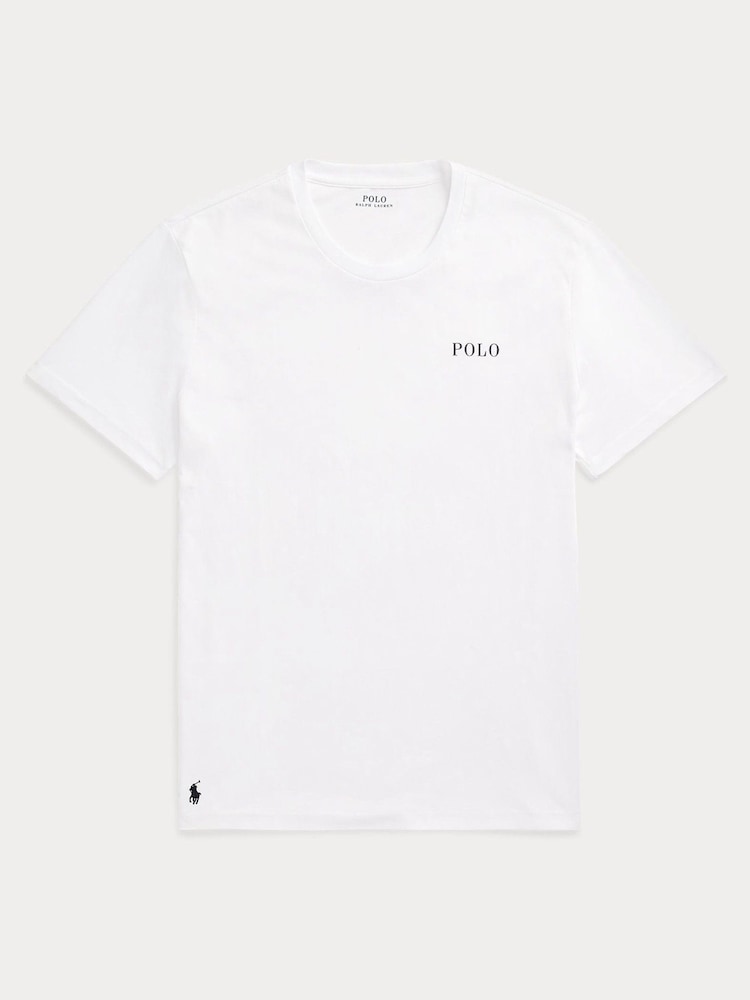 Polo Ralph Lauren White Jersey Logo T-Shirt - Image 4 of 4