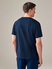 Polo Ralph Lauren Navy Jersey Logo T-Shirt - Image 2 of 4