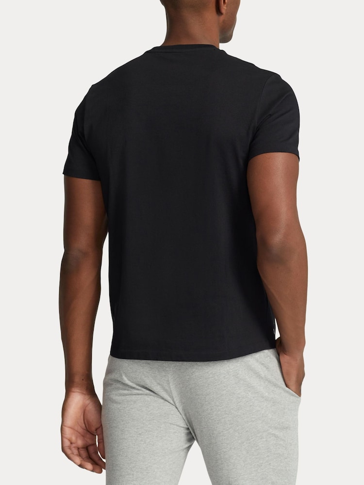 Polo Ralph Lauren Black Jersey Logo T-Shirt - Image 2 of 4 Polo Ralph Lauren Black Jersey Logo T-Shirt - Image 2 of 4