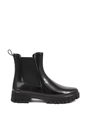 Pavers Black Ankle Wellington Boots - Image 1 of 5