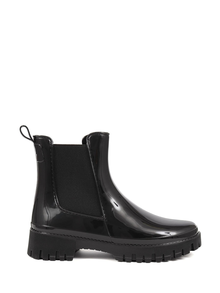 Pavers Black Ankle Wellington Boots - Image 1 of 5
