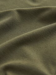 Khaki/Green Jersey Cycle Shorts - Image 7 of 7