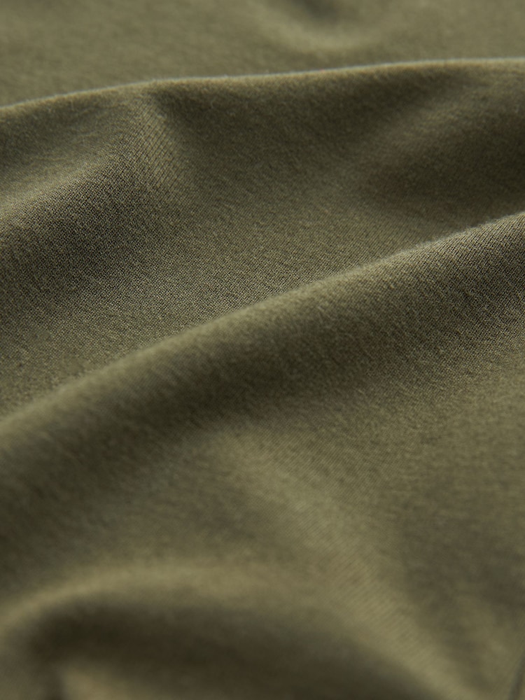 Khaki/Green Jersey Cycle Shorts - Image 7 of 7