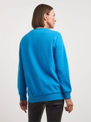 JD Williams Blue Ocean Ribbed Detail Sweater - Image 2 of 4