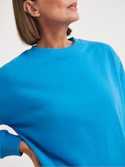 JD Williams Blue Ocean Ribbed Detail Sweater - Image 4 of 4