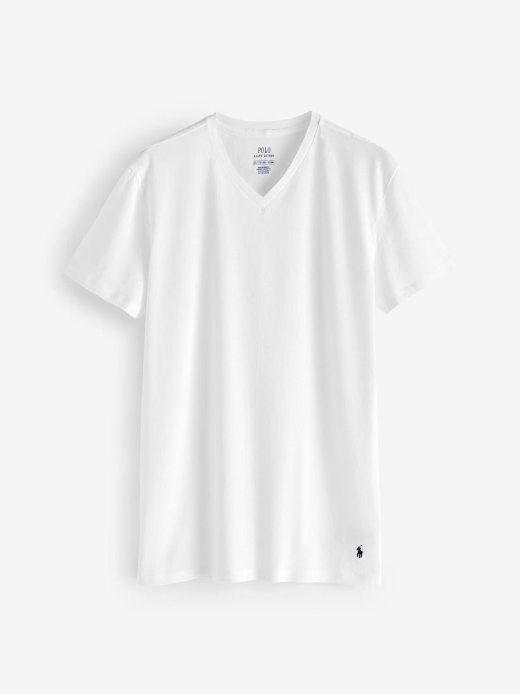 Polo Ralph Lauren V-Neck Jersey Cotton 3-Pack T-Shirts - Bild 2 von 4