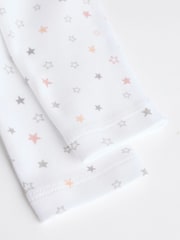 White Delicate Animal Print 5 Pack Long Sleeve Baby Bodysuits - Image 13 of 13