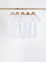Weiß - Baby Kurzärmelige Bodys - Bild 2 von 7
