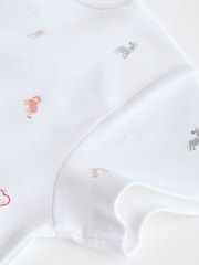 Weiß - Baby Kurzärmelige Bodys - Bild 7 von 7