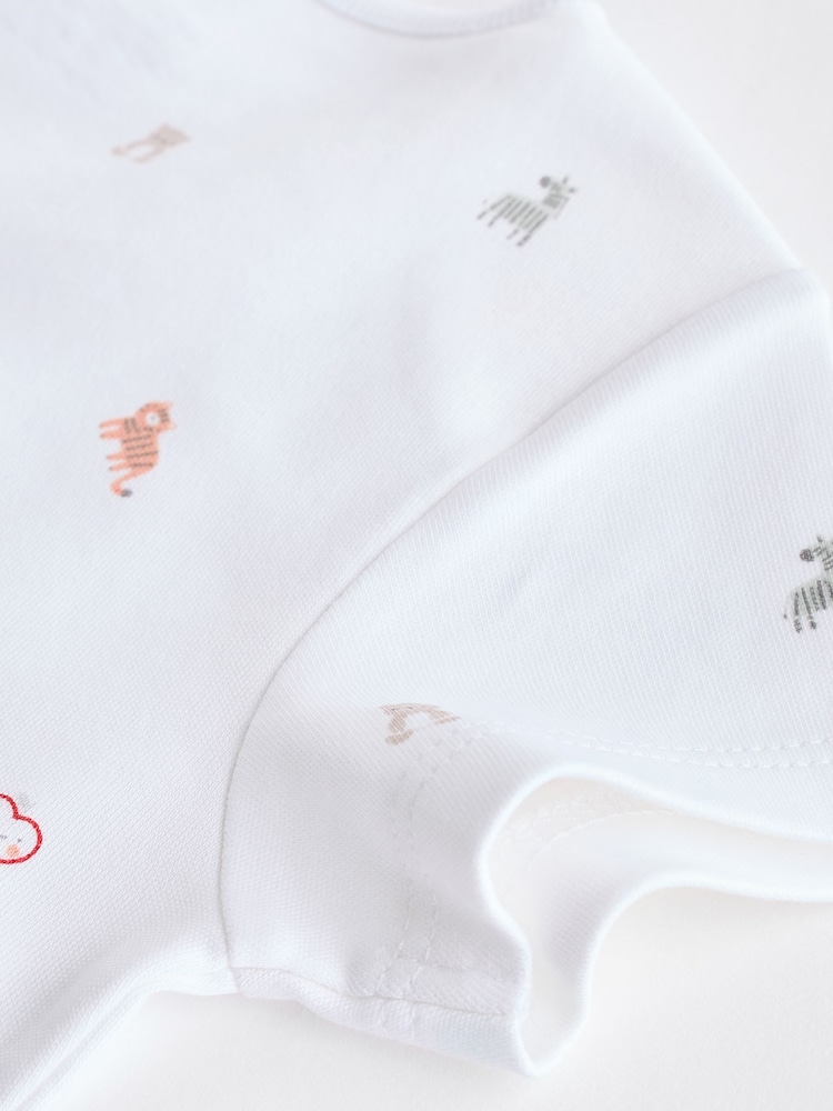 Weiß - Baby Kurzärmelige Bodys - Bild 7 von 7 Weiß - Baby Kurzärmelige Bodys - Bild 7 von 7