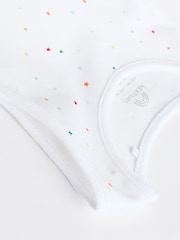 Blanc - Combinaisons pour bébés avec gilet 5 Pack - Image 11 de 12