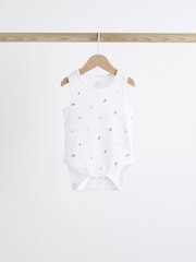 Blanc - Combinaisons pour bébés avec gilet 5 Pack - Image 2 de 12