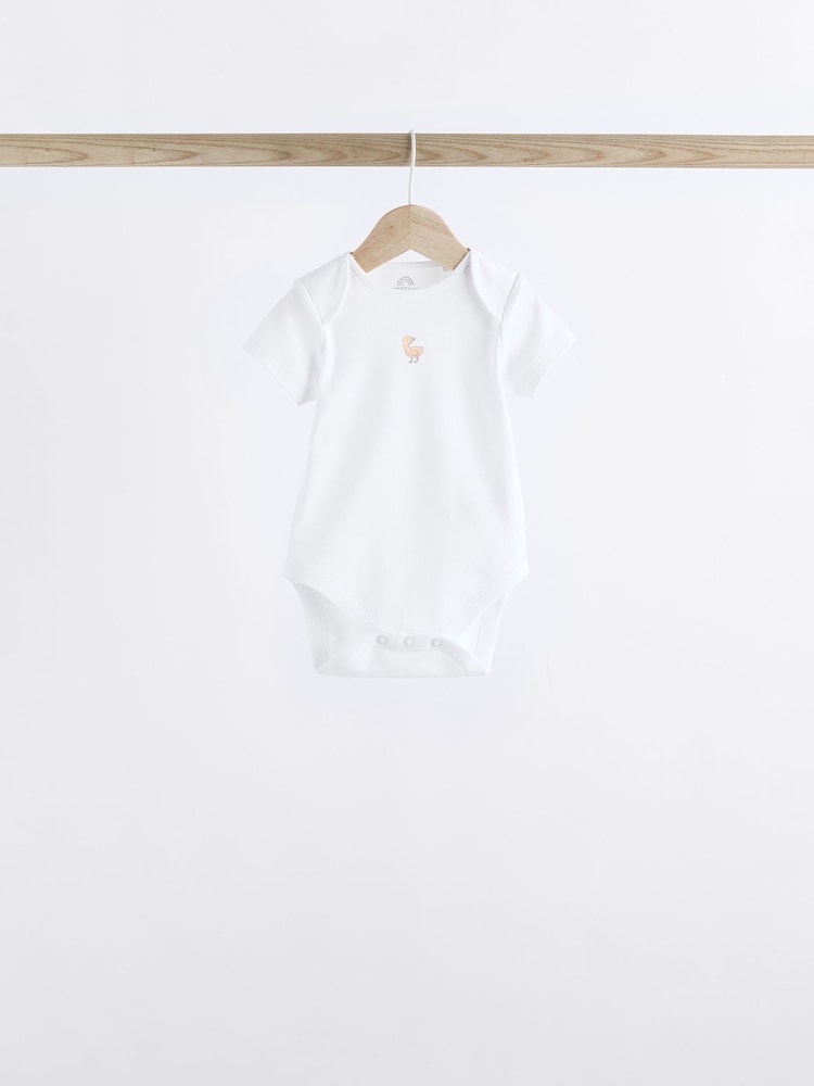 Blanc - Combinaisons bébé à manches courtes - Image 7 of 14