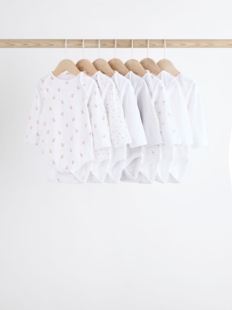 White Delicate živalski vzorci - Otroške obleke z dolgimi rokavi - Slika 1 iz 15 White Delicate živalski vzorci - Otroške obleke z dolgimi rokavi - Slika 1 iz 15