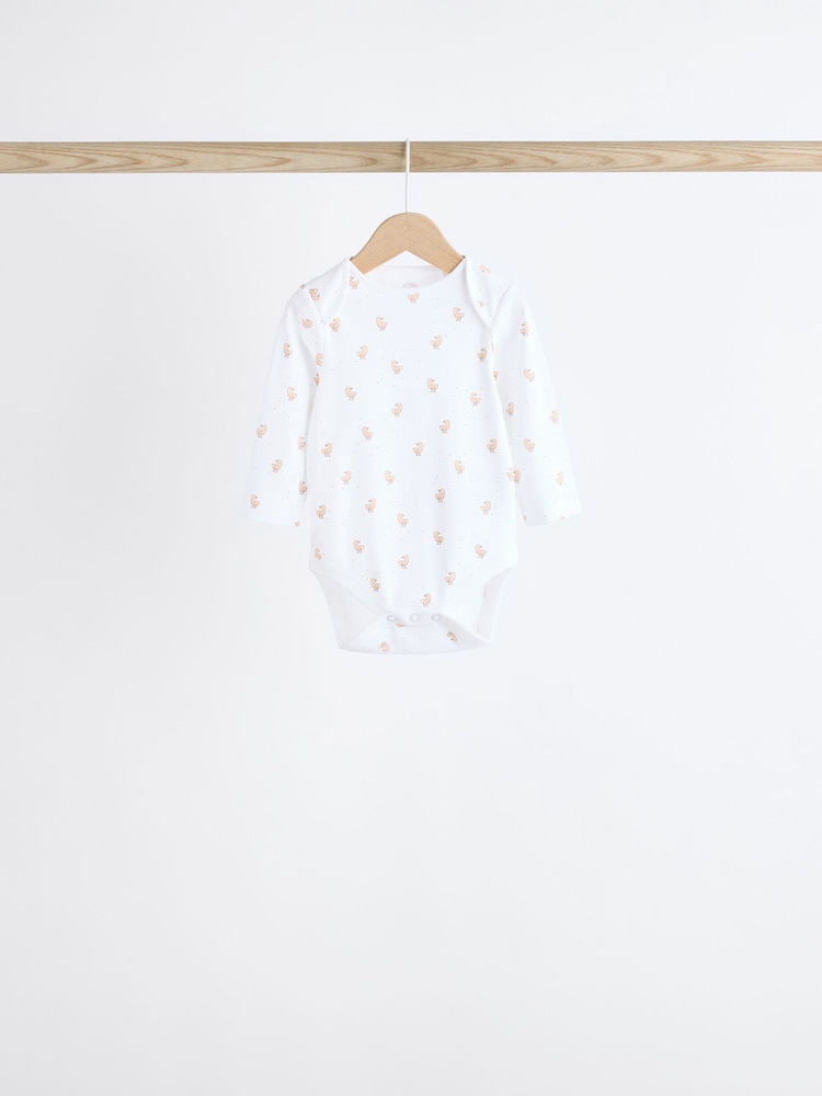 White Delicate živalski vzorci - Otroške obleke z dolgimi rokavi - Slika 2 iz 15 White Delicate živalski vzorci - Otroške obleke z dolgimi rokavi - Slika 2 iz 15
