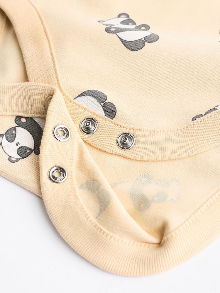 Orange/Weiß - 3er-Pack Baby-Bodysuits mit langen Ärmeln und Charaktermotiv - Bild 7 von 7 Orange/Weiß - 3er-Pack Baby-Bodysuits mit langen Ärmeln und Charaktermotiv - Bild 7 von 7