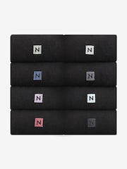 Light Logo Embroidered Lasting Fresh Socks 8 Pack - Image 1 of 10