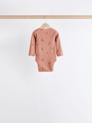 Multi 100% Cotton Baby Bodysuits 5 Pack - Image 4 of 13