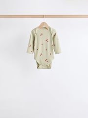 Multi 100% Cotton Baby Bodysuits 5 Pack - Image 5 of 13