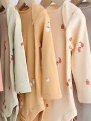 Multi 100% Cotton Baby Bodysuits 5 Pack - Image 9 of 13