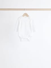 Grau/weiß - Baby-Bodys mit Bärenmotiven im 5er-Pack - Bild 6 von 13