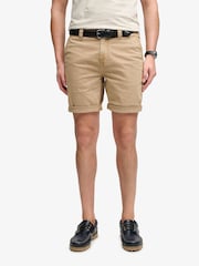 SUPERDRY Nude Utility Chino Shorts - Image 5 of 8