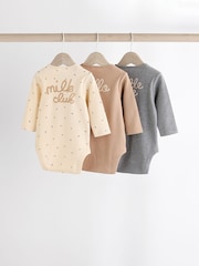 Neutral Milk Club Baby Bodysuits 3 Pack - Image 5 of 13