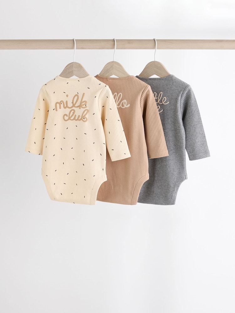 Neutre Milk Club - Lot de 3 bodys bébé - Image 5 of 13