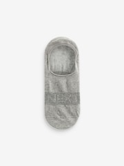 Grey/Black/White 5 Pack Invisible Trainers Socks - Image 3 of 7