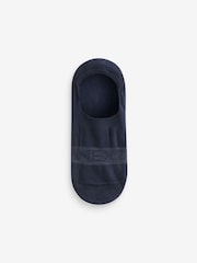 Grey/Black/White 5 Pack Invisible Trainers Socks - Image 4 of 7