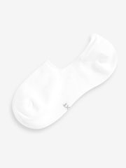 White Invisible Trainers Socks 10 Pack - Image 2 of 3