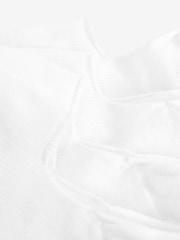 White Invisible Trainers Socks 10 Pack - Image 3 of 3
