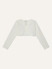 Monsoon White Niamh Cardigan - Image 1 of 2