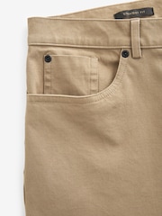 Stone Straight Fit Textured Smart Chinos with Stretch - Image 8 of 9