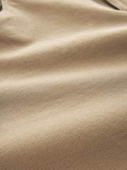 Stone Straight Fit Textured Smart Chinos with Stretch - Image 9 of 9