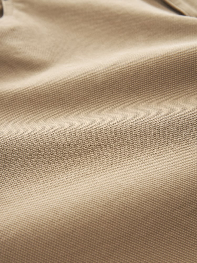 Stone Straight Fit Textured Smart Chinos with Stretch - Image 9 of 9