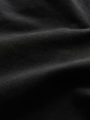 Black Straight Fit Textured Smart Chinos with Stretch - Image 9 of 9