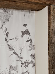 Grey Ready Made Blackout Roman Blind Floral - Image 4 of 7