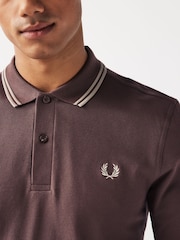 Fred Perry Mens Twin Tipped Polo Shirt - Image 4 of 7