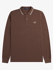 Fred Perry Mens Twin Tipped Polo Shirt - Image 5 of 7
