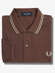 Fred Perry Mens Twin Tipped Polo Shirt - Image 7 of 7
