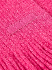Joules Caversham Bright Pink Knitted Scarf - Image 4 of 5